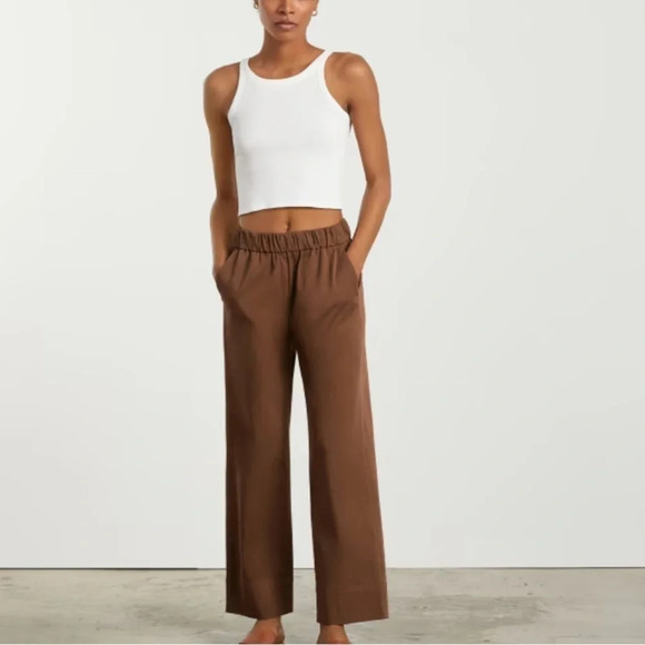 EVERLANE The Easy Pant in Espresso - Picture 3 of 11